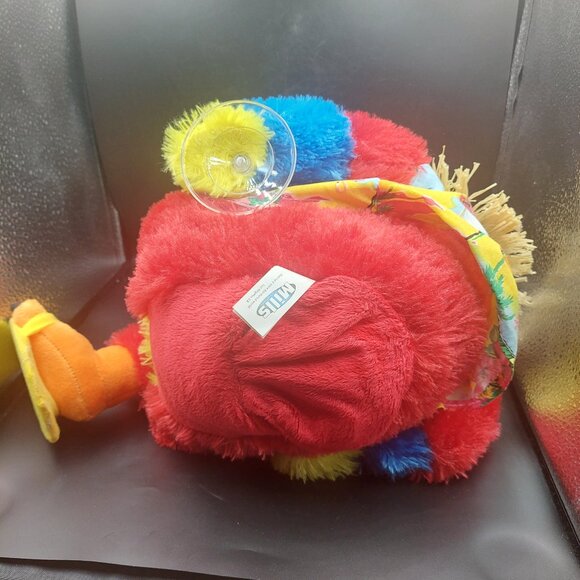 2010 Mills Animated Singing Parrot Plush Toy Don't Worry Be Happy Works - Picture 5 of 7